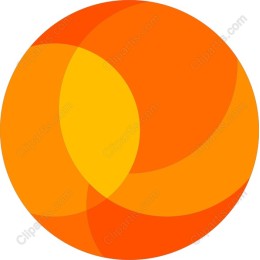 Dynamic Orange and Yellow Circle