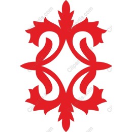 Elegant Ornate Red
