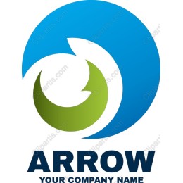 Dynamic Arrow Logo