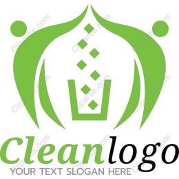 Eco-Friendly Clean Logo