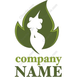 Eco Chic Woman Leaf