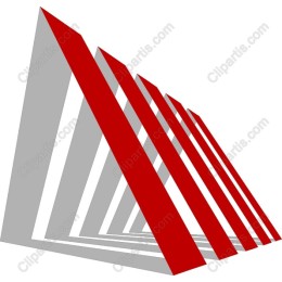 Dynamic Red and Gray Geometric