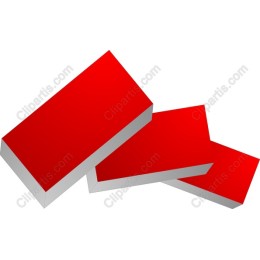 Red Rectangular Set