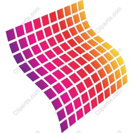 Vibrant Gradient Wave Pattern