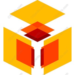 Vibrant Geometric Cube