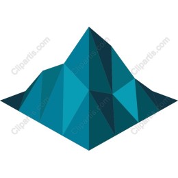 3D Geometric Mountain
