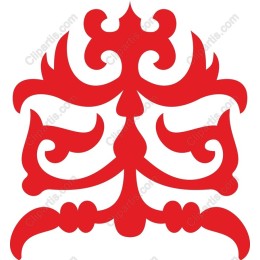 Red Ornate