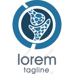 Modern Organic Circular Logo