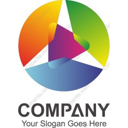 Vibrant Geometric Logo