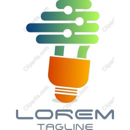 Vibrant Modern Light Bulb