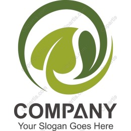 Eco-Friendly Swirl Logo