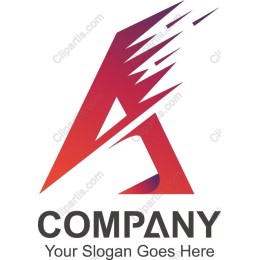 Dynamic Letter A Logo