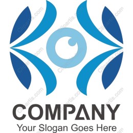 Abstract Blue Logo