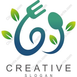 Eco-Friendly Culinary Emblem