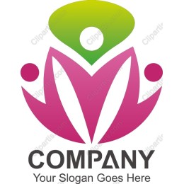 Vibrant Community Growth Logo