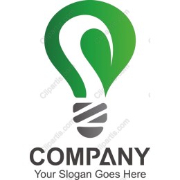 Eco-Friendly Lightbulb Logo