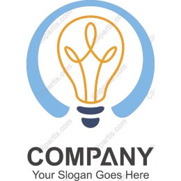 Creative Light Bulb Logo