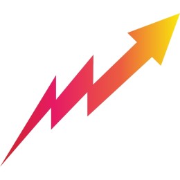 Vibrant Upward Growth Arrow