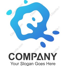 Dynamic Blue Splash