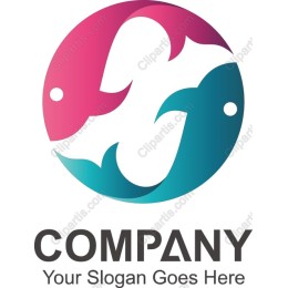 Dynamic Fish Logo