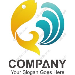 Vibrant Fish Logo