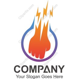 Energetic Flames Logo