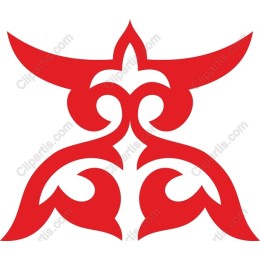 Dynamic Red Tribal
