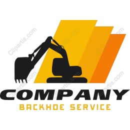 Backhoe Service Logo