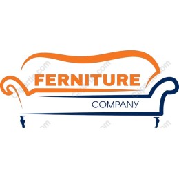 Sleek Sofa Logo for Furniture Company