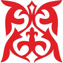 Bold Red Tribal