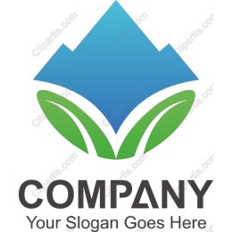Eco-Friendly Mountain Logo