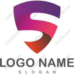 Dynamic Gradient Shield Logo