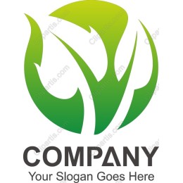 Eco-Friendly Leaf Logo