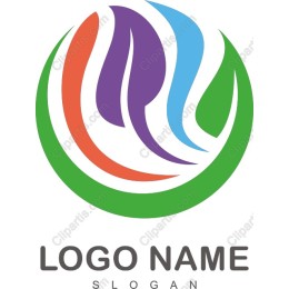 Vibrant Swirl Logo