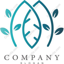 Leaf Symbol Logo