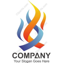Vibrant Flame for Branding and Marketing