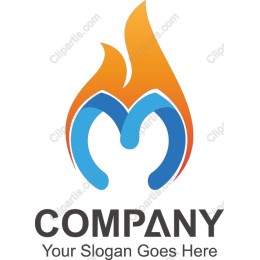 Vibrant Flame Logo