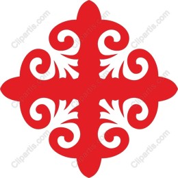 Elegant Red Decorative
