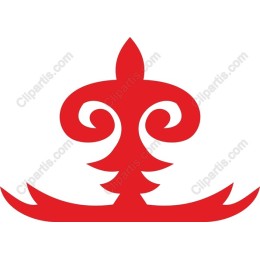 Elegant Red Decorative