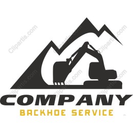 Backhoe Service Logo