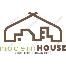 Modern House Logo
