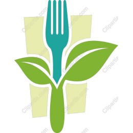 Eco-Friendly Fork and Leaf