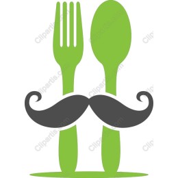 Mustache Cutlery