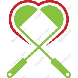 Heart-Symbol Cooking Spatula