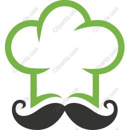 Chef Hat with Mustache