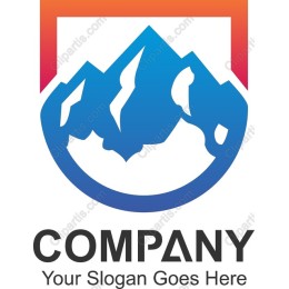 Premium Mountain Adventure Logo