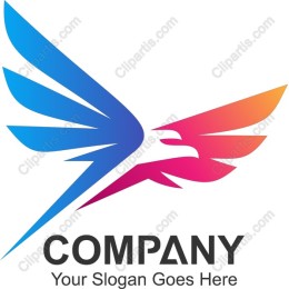 Dynamic Eagle Logo