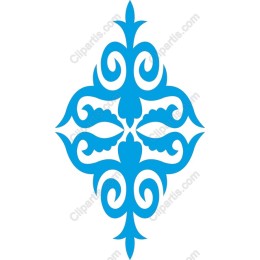 Elegant Blue Floral