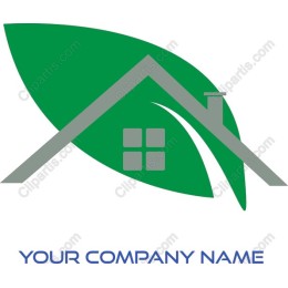 Eco-Friendly House Logo