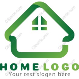 Eco-Friendly House Logo
